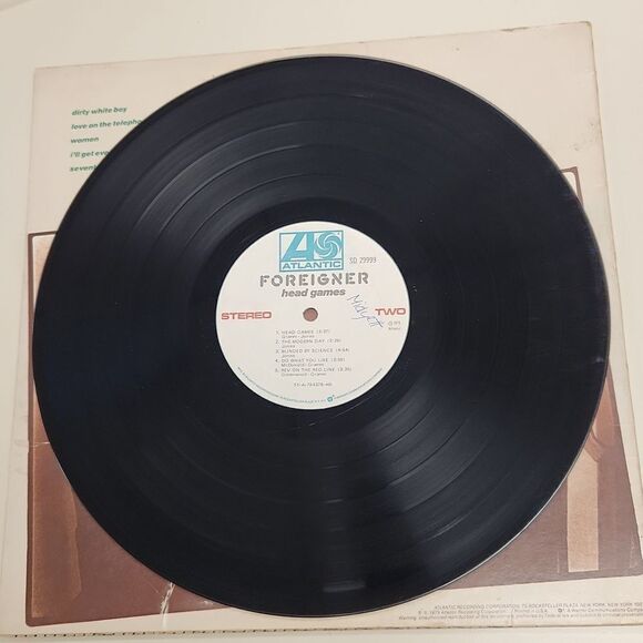 Foreigner Head Games 1979 Vinyl Record - Picture 6 of 7